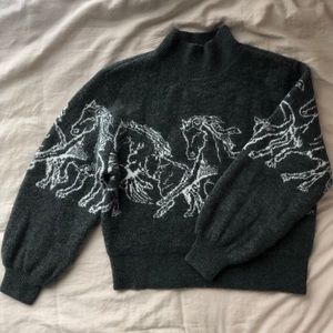 & Other Stories NWT Horse Mock Neck Sweater - XS